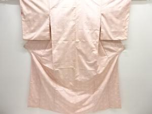 麻の葉模様織出し十日町紬着物